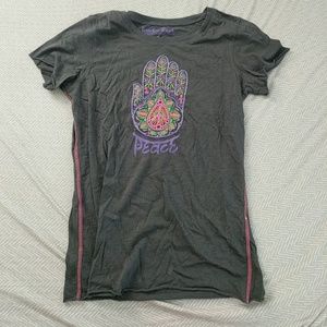 Hamsa Yoga tee